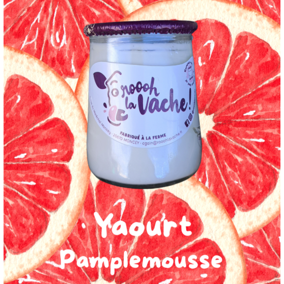 Yaourt Pamplemousse BIO 125g